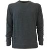FERRANTE maglia taglio felpa art G30121 100% lana merinos extrafine MADE ITALY