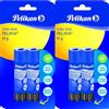 Pelikan Colla Stick Pelikan da 10gr Set 2 Blister Pelifix da 2 Colle Stick Ciascuno