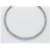 Miluna Collana Miluna Perle Grigie e Oro Bianco PCL5725 perla Girocollo necklace Nuova