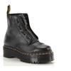 Dr. Martens Sinclair Milled Nappa Stivale in Pelle Nero Anfibi Platform da Donna