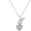 U-TREASURE Collana Pokemon Pikachu & Poke Ball Argento U-TREASURE Diamante Gioielli Giap...