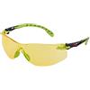 3M Solus S1203S occhiali di sicurezza, antinebbia, lenti trasparenti, verde/nero telaio