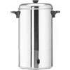 HENDI Percolatore, Parete Singola, Filtro Integrato, Rubinetto Antigoccia, per Caffè Macinato Grosso, Senza Filtro di Carta, 10L, 230V, 1500W, 387x275x(H)530mm, Acciaio Inox 18/0