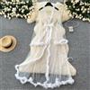 Vestaglia Babydoll Cintura Raso Satin Bianco Trasparente Sexy Perizoma 28399
