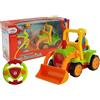 JAKMEAN Trattore giocattolo Lovely Cartoon Truck, Escavatore telecomandato