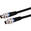 GBC 58.3881.71 Cavo (Prolunga) antenna TV spina/spina classe A++ LTE 1,5M