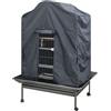 Petdumbo Copertura Nera Gabbia Pappagalli con Tetto Onda e Mis. Interna 101x71x150h cm
