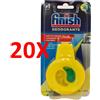 FINISH 20 X Finish Deodorante Per Lavastoviglie 60 Lavaggi Limone&lime