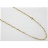 Collana catena uomo donna unisex in oro giallo 18 kt 750 50 cm gr. 9,6