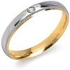 UNOAERRE FEDE NUZIALE O ANNIVERSARIO UNOAERRE CASSIOPEA IN ORO 18 KT E DIAMANTE ct 0,03 m