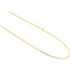 Collana catena uomo in oro giallo e bianco 18 kt 750 60 cm