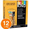 Be-Kind Barrette Energetiche con Miele Frutta Secca Tostata Sale Marino 12x 40g