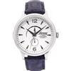 Lorenz Orologio Automatico Uomo LORENZ 30241AA Vera Pelle Blu Bianco