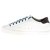 P448 scarpe uomo Sneaker John pelle e camoscio bianco/ghiaccio