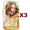Garnier 3 PZ GARNIER BELLE COLOR 4 BIONDO CENERE COLORAZIONE IN CREMA PERMANENTE