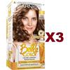Garnier 3 PZGARNIER BELLE COLOR 5 BIONDO SCURO NATURALE COLORAZIONE IN CREMA PERMANENTE