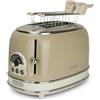 Ariete Tostapane Vintage 2 fette 155 con pinze 810 Watt Linea Vintage Beige