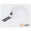 adidas CAPPELLINO CAPPELLO ADIDAS 3-STRIPES BASEBALL NL - JE5652 col. bianco/nero
