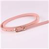 Cintura Da Donna In Ecopelle Color Caramello Cintura Sottile Regolabile Per ▼