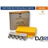 GN FORNITURE RIPARTITORE SPLITTER DA PALO SEGNALE TV SATELLITARE 1 INGRESSO 4 USCITE