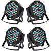 SPECIAL KIT IMPIANTO LUCI PSICHEDELICHE EFFETTO LUCE DISCOTECA DJ PARTY DMX 4 PAR A 36 LED
