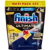 FINISH ULTIMATE ALL IN 1 al Limone Detersivo Lavastoviglie Maxi Pack - 55Caps