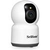 Sricam Italia OBA SH038 TELECAMERA WIFI IP Modello SH038 telecamera wifi 5ghz e 2,4ghz ip camera wireless infrarossi 4.0 megapixel HD IR CUT NVR P2P Supporto SD AUDIO Motorizzata