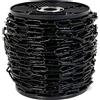 40 metri Catena in Ferro Zincato colore NERO DIN 5685/1 maglie Ø3x26x6 mm