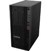 Lenovo ThinkStation P360 i7-12700K Torre Intel® Core™ i7 32 GB DDR5-SDRAM 512 GB SSD Windows 11 Pro Stazione di lavoro Nero