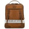 Scharlau Zaino Route 101 vintage in pelle color cammello BA06-L02CA marrone chiaro, marrone, 31 x 39 x 8 cm, Business