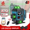 ONEVAN 4D 16 linee Livella laser Misuratori laser con Telecomando e 2 Batterie