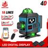 ONEVAN Livella laser tracciatore autolivellante 4D 16 linee con Telecomando e 2Batterie