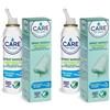 CARE for You, Spray Nasale Isotonico - Spray Lavaggi Nasali Nebulizzato, con Acqua di Mare Ricca di Oligoelementi, per la Pulizia Quotidiana Del Naso, 125 ml (Confezione da 2)