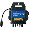 enjoy solar APsystems EZ1-M 800W Microinverter con Wi-Fi & Bluetooth, Certificato PV VDE, Inverter Plug & Play ideale per impianti fotovoltaici da balcone
