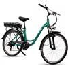 EMG Bicicletta Elettrica E-Bike Velocità massima 25 km/h Verde Funny CY26A13