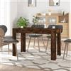 vidaXL Tavolo da Pranzo Rovere Fumo 120x60x76 cm Legno Multistrato