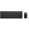 Lenovo 4X31N50722 tastiera Mouse incluso RF Wireless Nero (LENOVO ESS.WIRELESS K