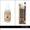 LE CRAYON A ANDRE KIT COMPLETO PULIZIA MONETE 5 MATITE SPAZZOLA SCALPELLO RESTAURO METAL DETECTOR