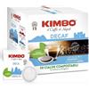 kimbo 50 Cialde Filtro carta Caffè Kimbo ESE 44mm Miscela DECAFFEINATO, DEK, DEKA
