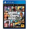 GTA 5 PREMIUM EDITION PS4 VIDEOGIOCO ITALIANO GRAND THEFT AUTO V PLAYSTATION 4