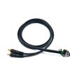 T-P Technics SL 1200 1210 MK2 MK3 MK3D MK5 Cavo RCA schermato | 1.45 M