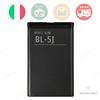 Nuova Batteria Per Nokia Lumia 520 525 530 DUAL BL-5J 1320mAh Ricambio