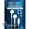 NCC AURICOLARE CON FILO LIGHTNING E21 PLUG AND PLAY CUFFIE APPLE | NO BLUETOOTH