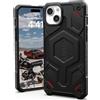 URBAN ARMOR GEAR Custodia UAG Urban Armor Gear Monarch MagSafe Apple iPhone 15 Plus kevlar nero