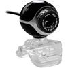 TECHMADE Webcam 350K Techmade TM-C011 con Clip e funzione Face Tracking 1.3 Megapixel