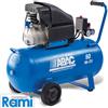 ABAC Compressore coassiale ABAC MONTECARLO L25P - 2,5 HP 50 LITRI + KIT 8 PEZZI ABAC
