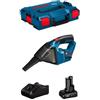 Bosch Aspiratore BOSCH GAS 12V-LI (1 x 6,0 Ah + GAL12V-40 + L-Boxx 102)