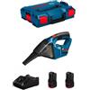 Bosch Powertools Aspiratore BOSCH GAS 12V-LI (2 x 3,0 Ah + GAL12V-40 + L-Boxx 102)