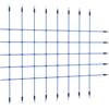 vidaXL Rete da Arrampicata 200x150 cm Blu