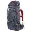 Ferrino (TG. 65+10 Litri) Ferrino Overland 65+10, Zaino da Trekking Unisex, Nero, 10 Lit